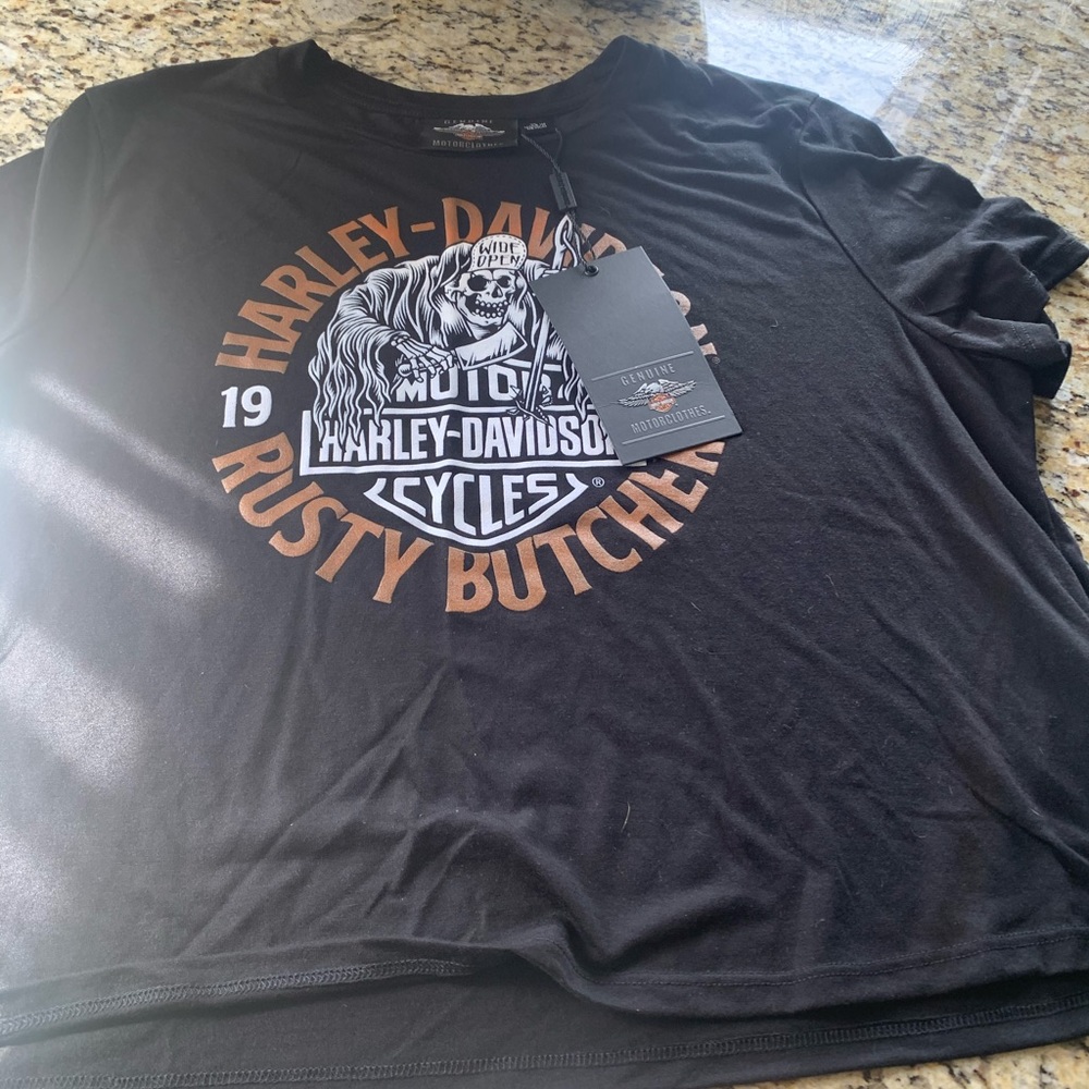 Harley Davidson Crop Tee